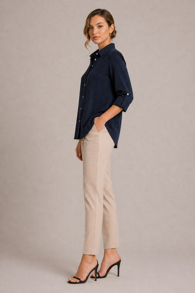 MIA NAVY CUPRO SHIRT