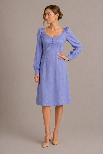 LYN LILAC GREY PRINCESS DRESS
