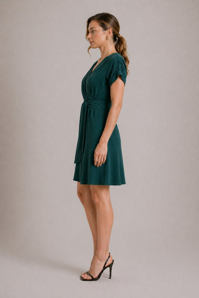 URBANTESS GREEN TENCEL DRESS