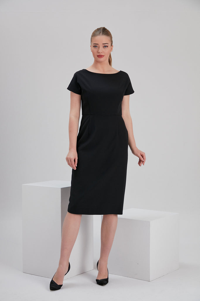 IRIS BLACK PENCIL DRESS NOACODE IRIS BLACK PENCIL DRESS NOACODE